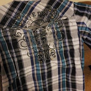 Jack Shirts & Tops - 4/$20 Boys plaid button up shirt Jack Shirts & Tops - 4/$20 Boys plaid button up shirt